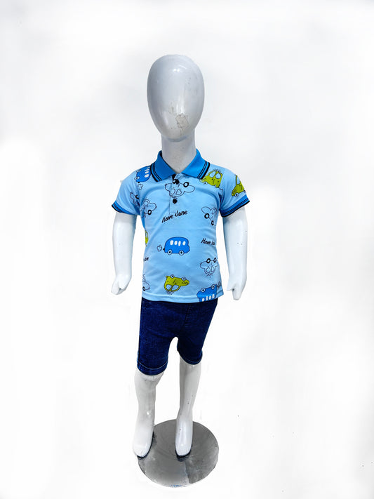 2Yrs - 4Yrs Have Done Blue Suit For Boys SF BTS108