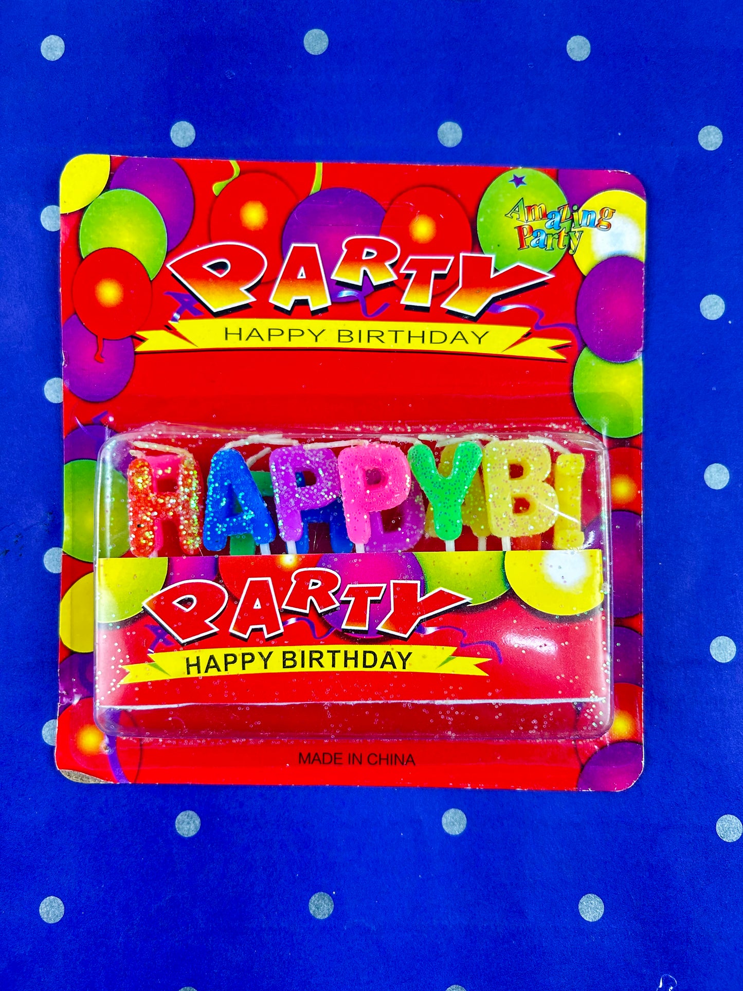 Pack Of 13 Happy Birthday Party Candal Set BP80