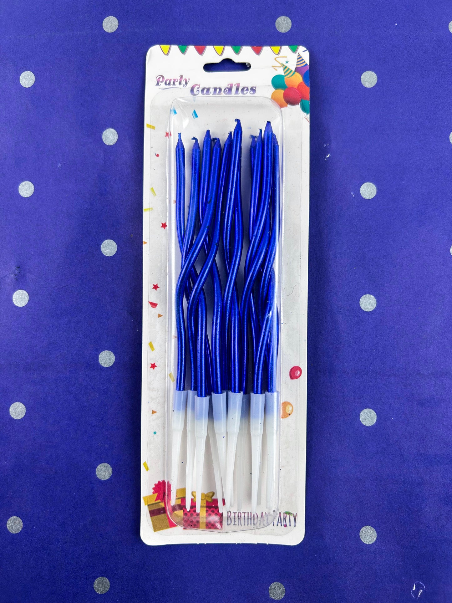 Pack Of 10 Happy Birthday Party Candal Set BP89