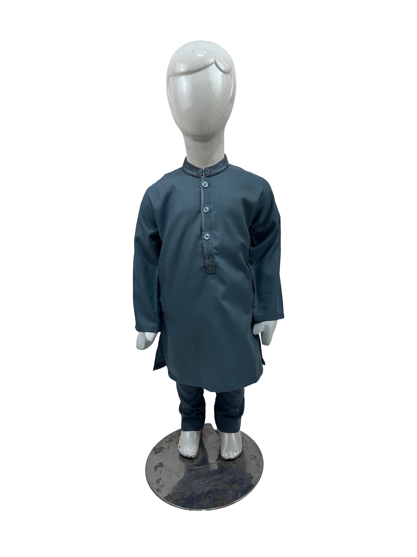 2Yrs - 14Yrs AB Grey Boys Kameez Shalwar BKS135