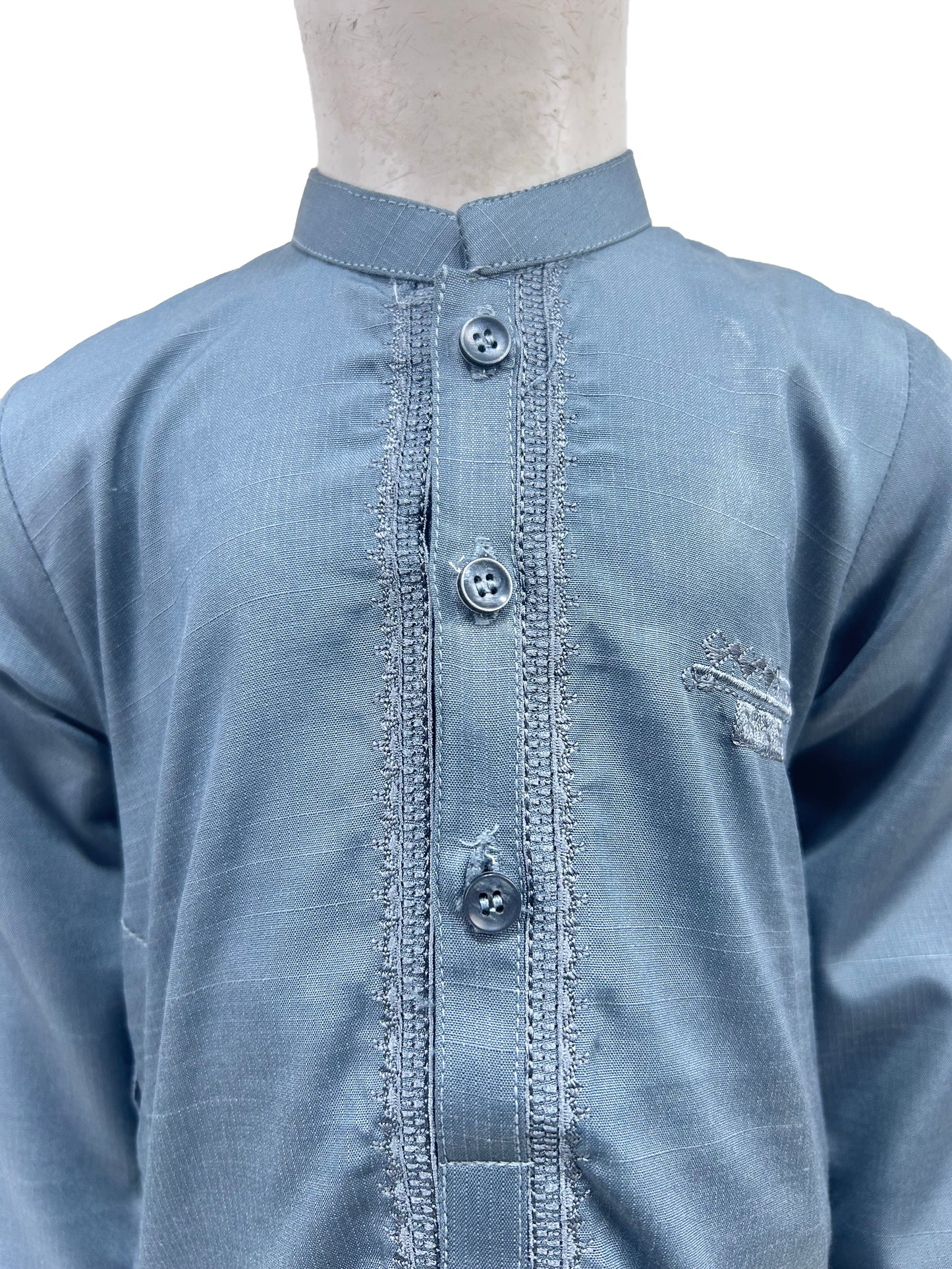 2Yrs - 14Yrs AB Dark Grey Boys Kameez Shalwar BKS146