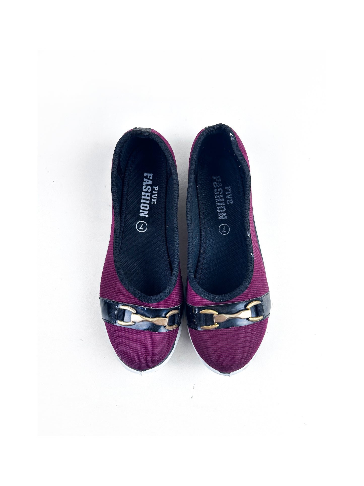 Maroon Casual Pumps For Women WP06