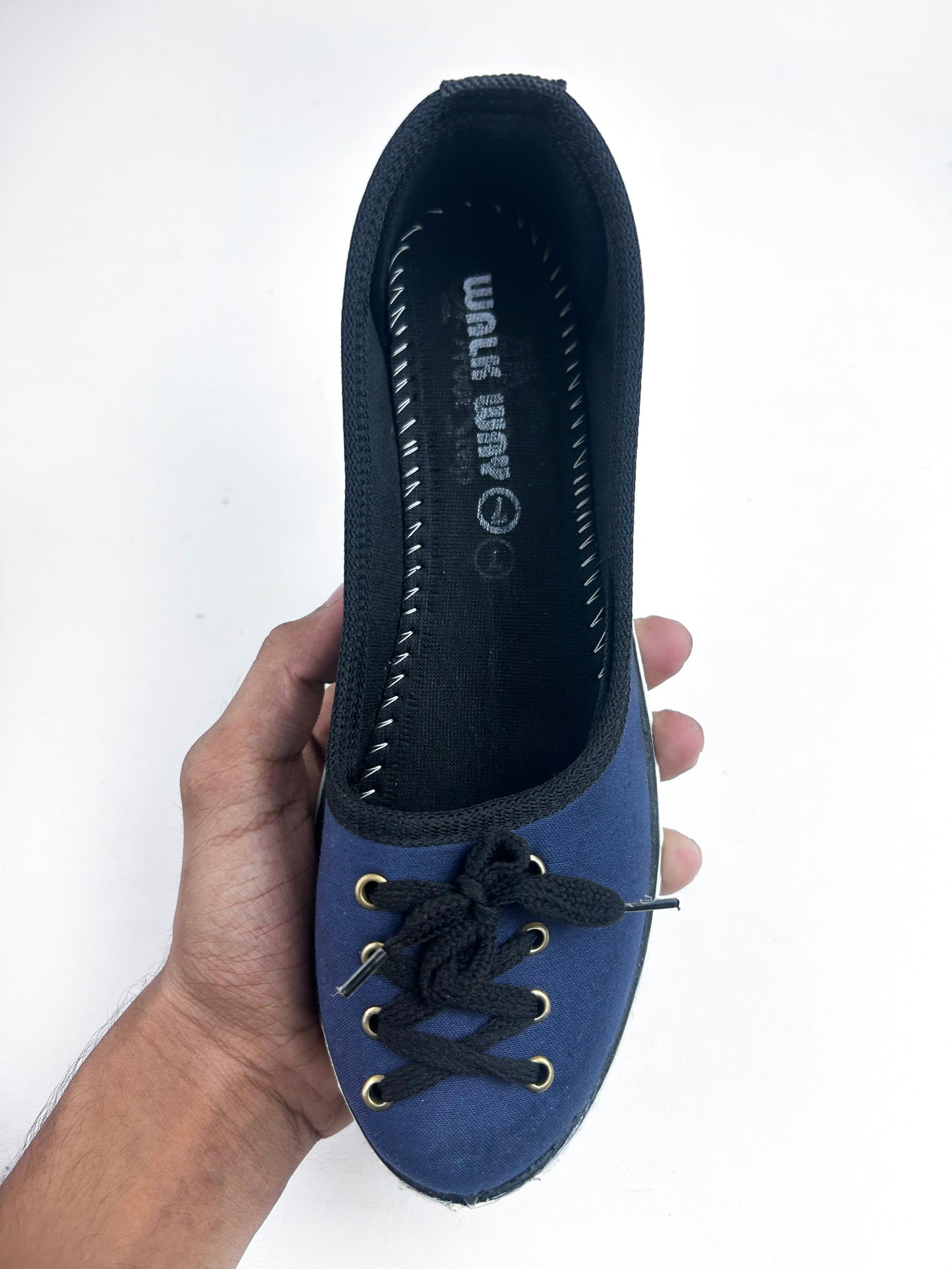 Dark Blue Casual Pumps For Women WP03