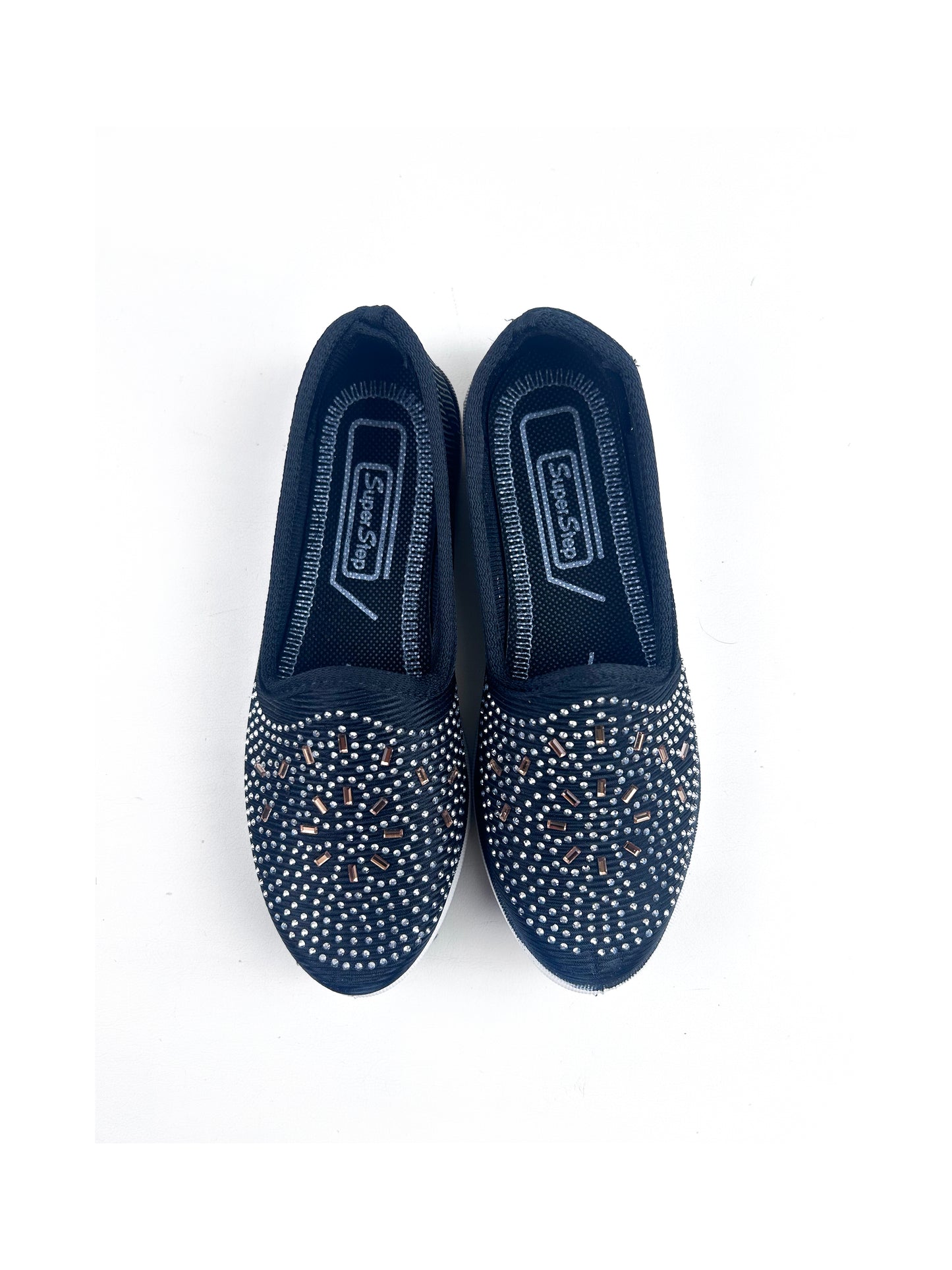 Black Casual Pumps For Women WP07