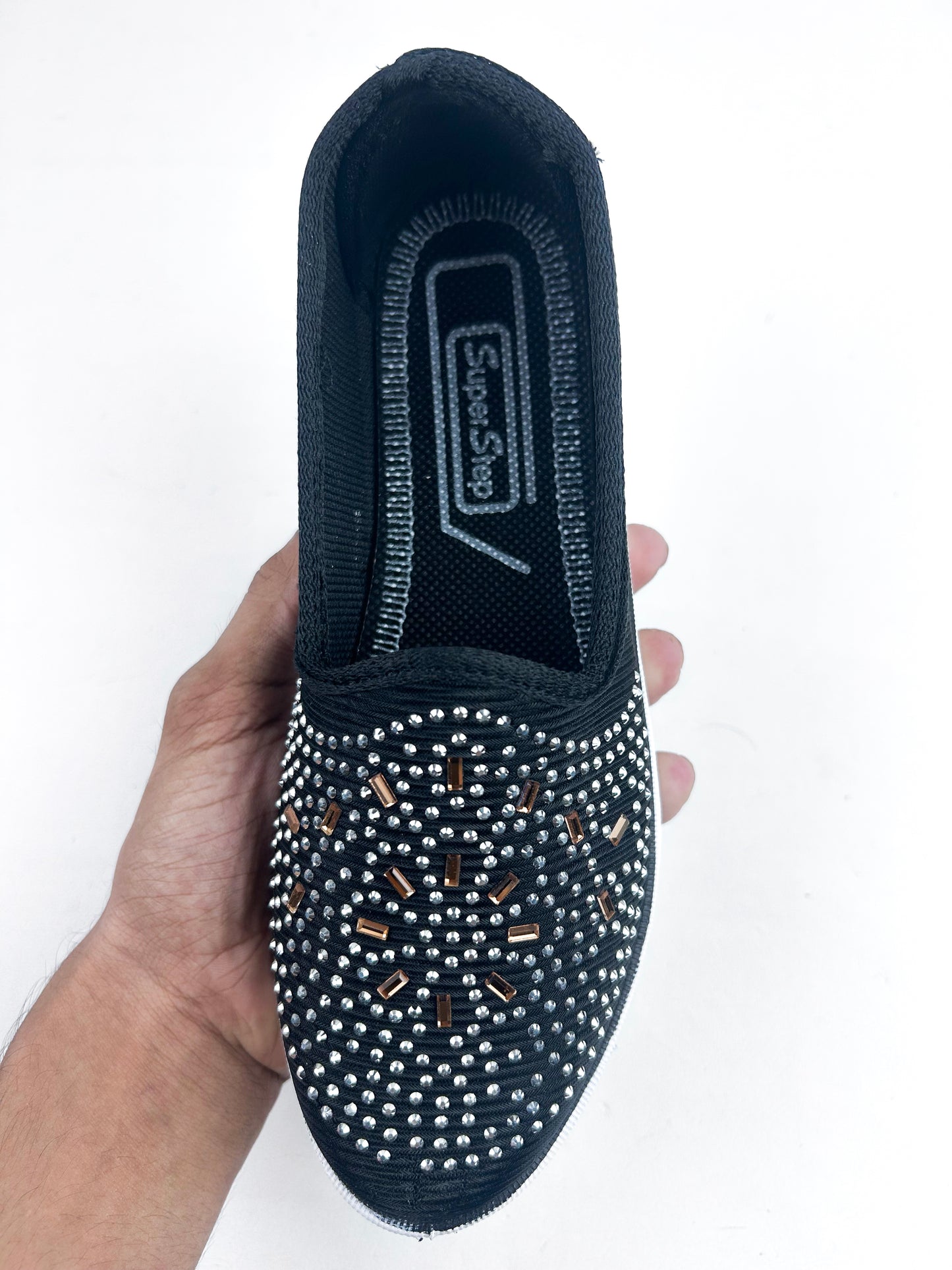 Black Casual Pumps For Women WP07