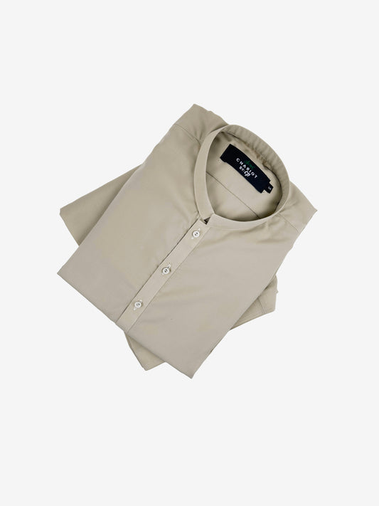 751/1-12 Light Brown Stitched Suit Kameez Shalwar For Men MSK178