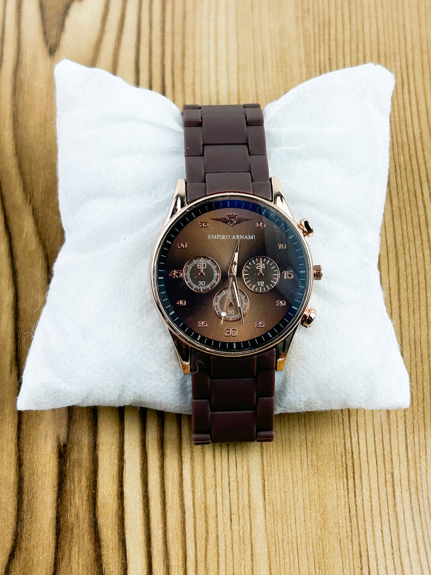 Brown Fiber Watch For Men MW125