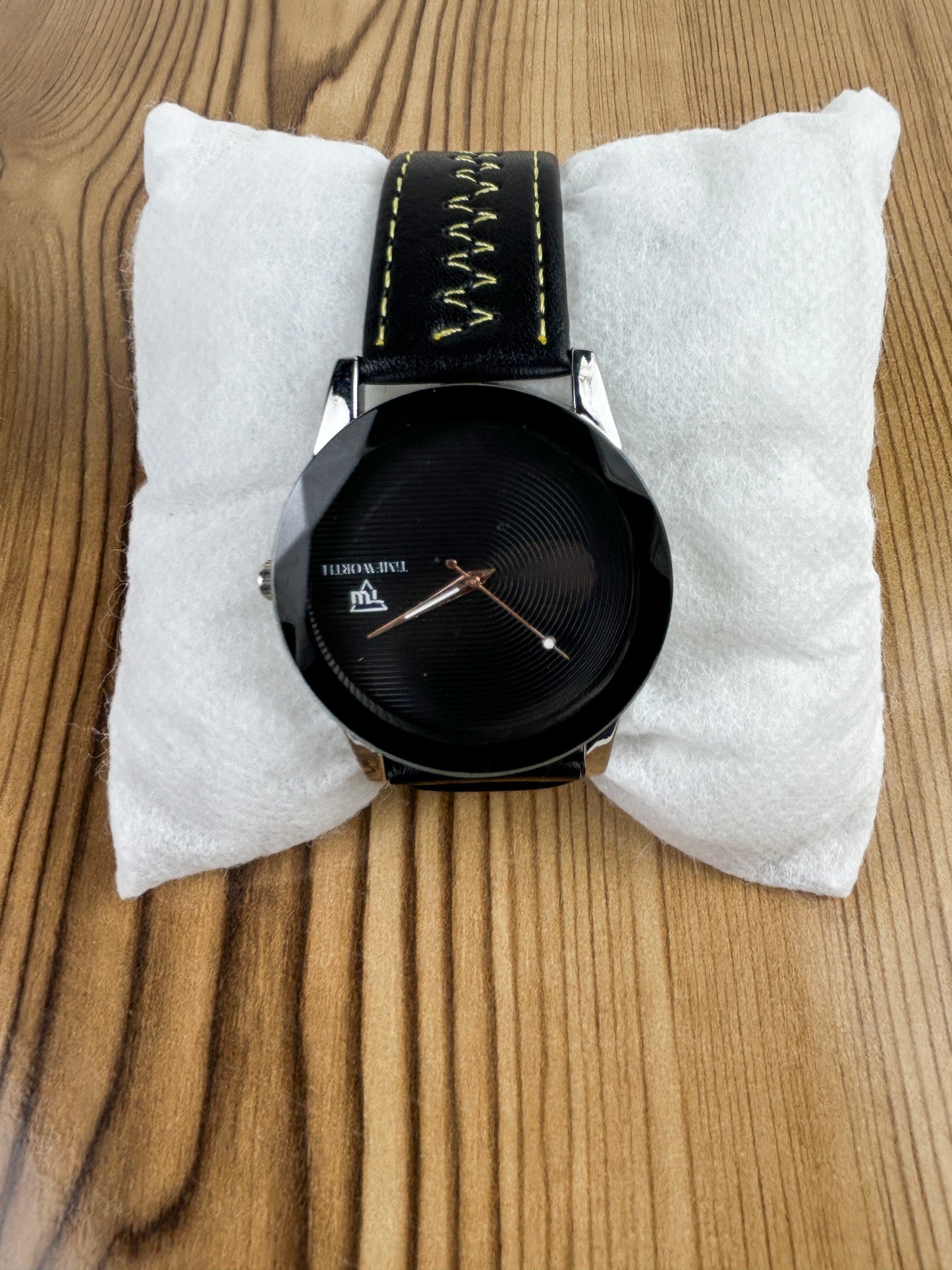 Black Strap Watch For Men MW141