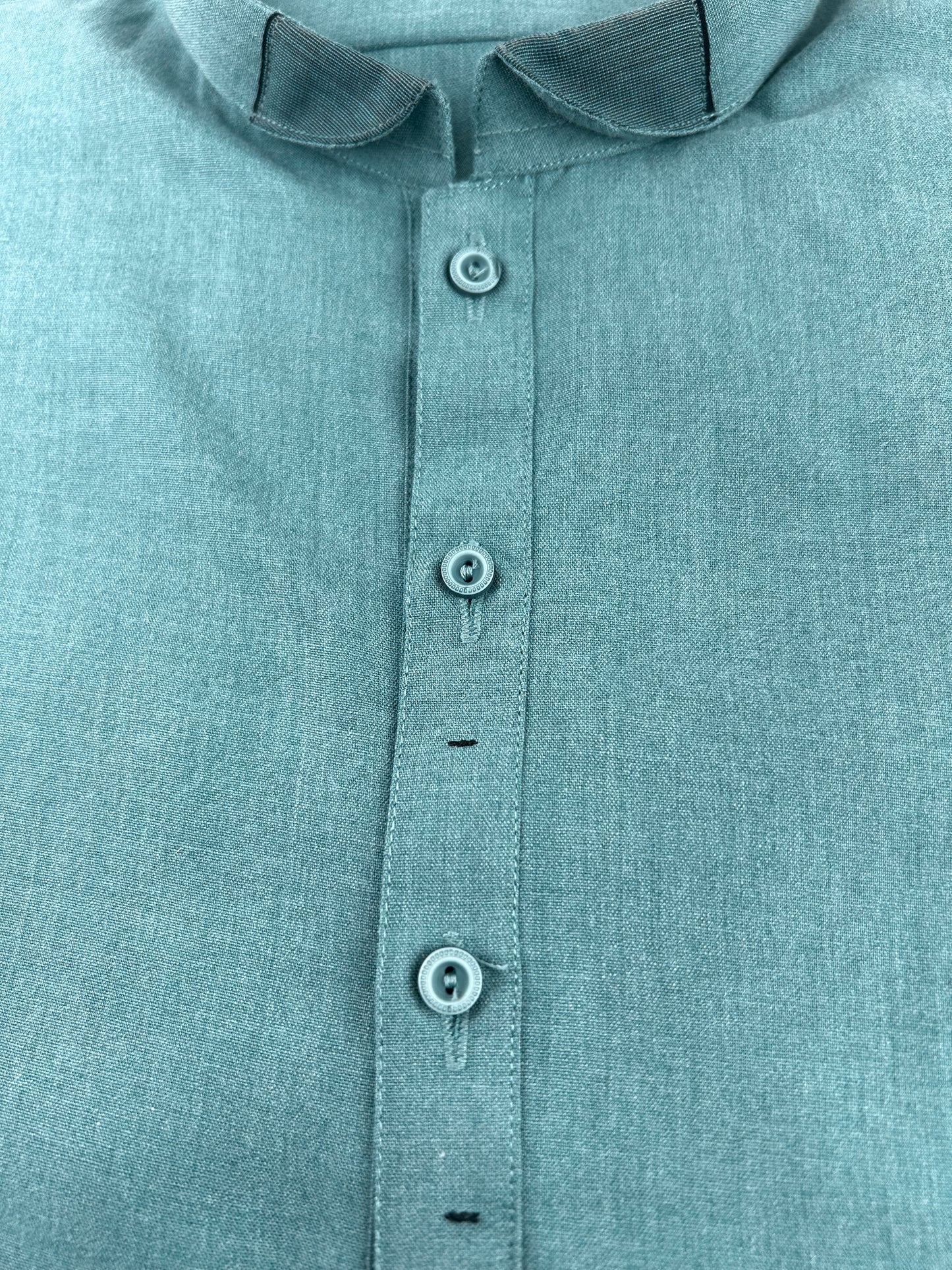 750- 02 Sea Green Stitched Suit Kameez Shalwar For Men MSK193