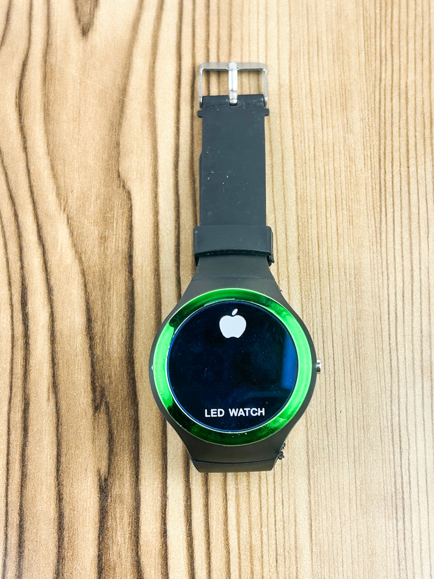 Green LED Wrist Watch For Mens/Boys MW159