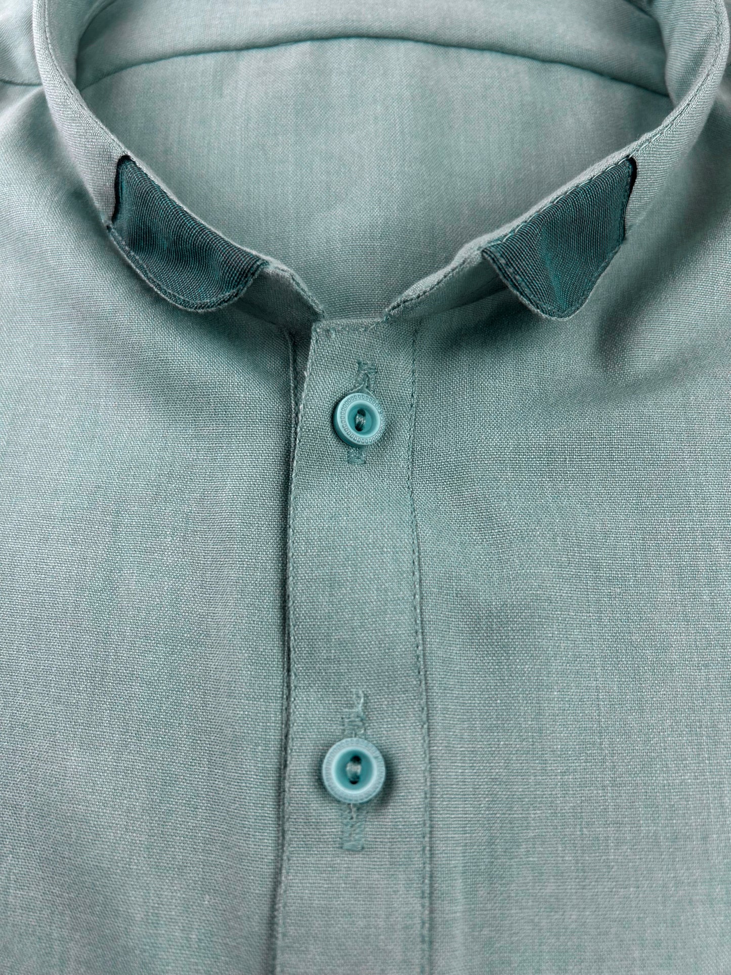 750- 05 Light Ferozi Stitched Suit Kameez Shalwar For Men MSK196