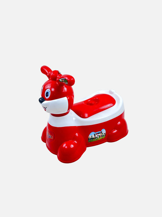 Cartoon Shaped Baby Potty Seat Red BPS05