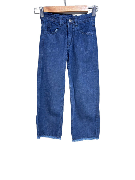 3Yrs - 13Yrs Stretchable Dark Blue Denim Jeans For Girls GJ25