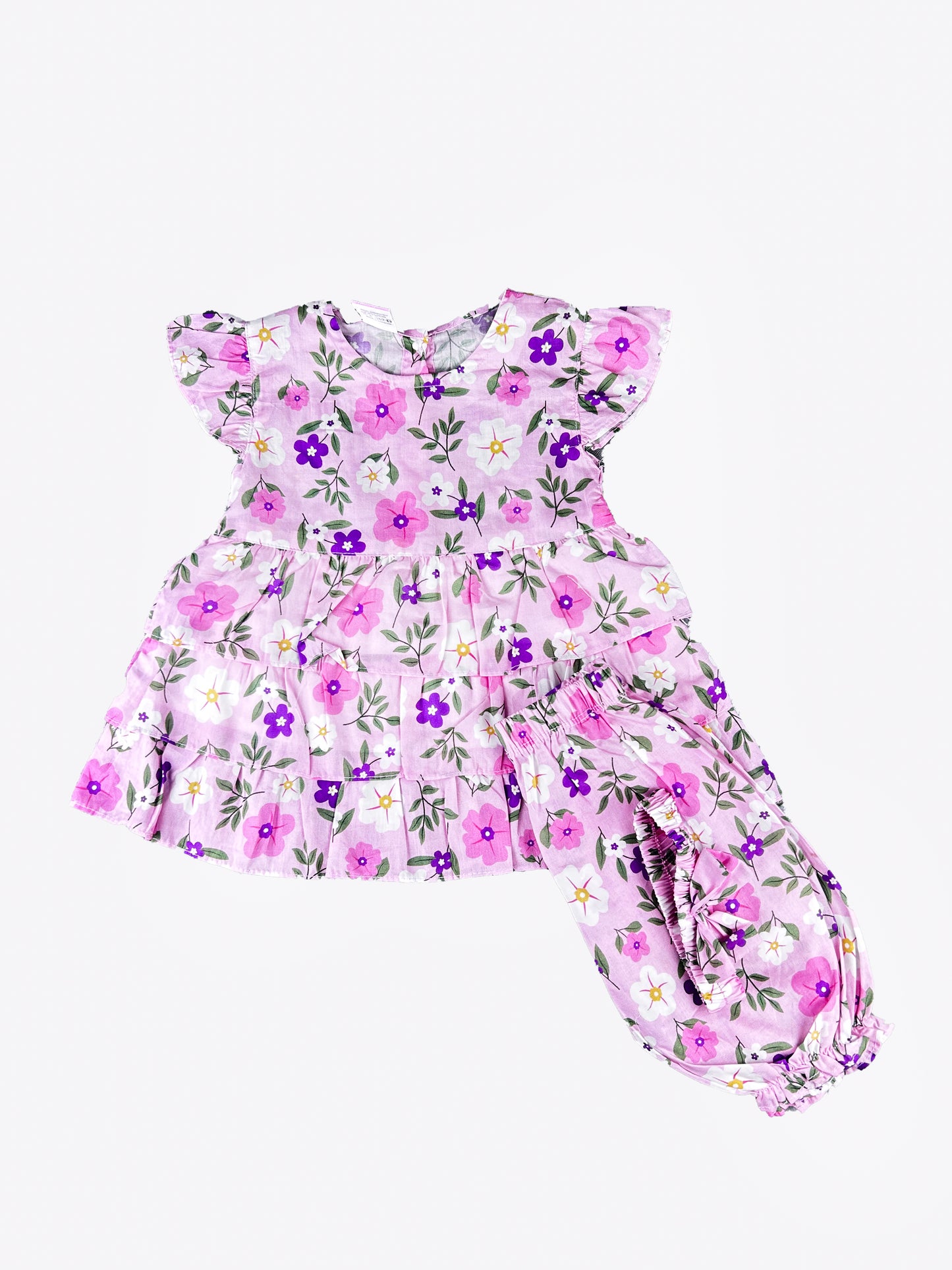 1Yr - 4Yrs LIght Pink Girl Blossom Breeze Suit For Girls BG GS244