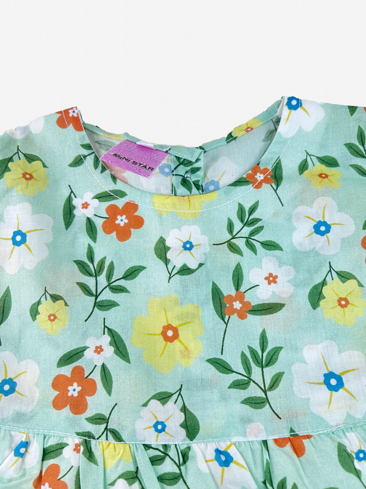 1Yr - 4Yrs Green Girl Blossom Breeze Suit For Girls BG GS245