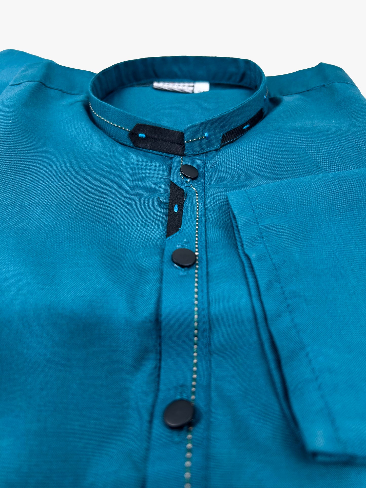 5Yrs - 14Yrs Sea Green Boys Kameez Shalwar BKS153
