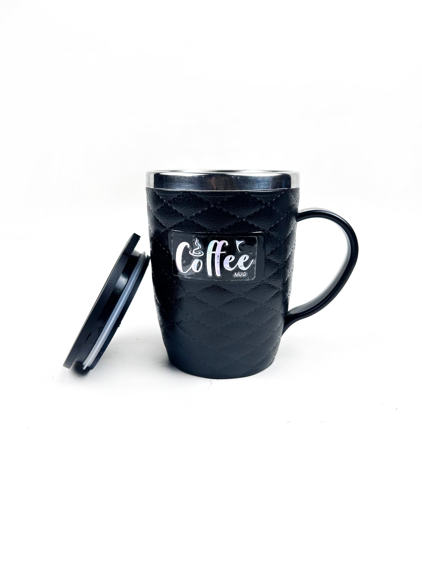 Black ECO SIP Stainless Steel Coffee Mug - 400ML CM24