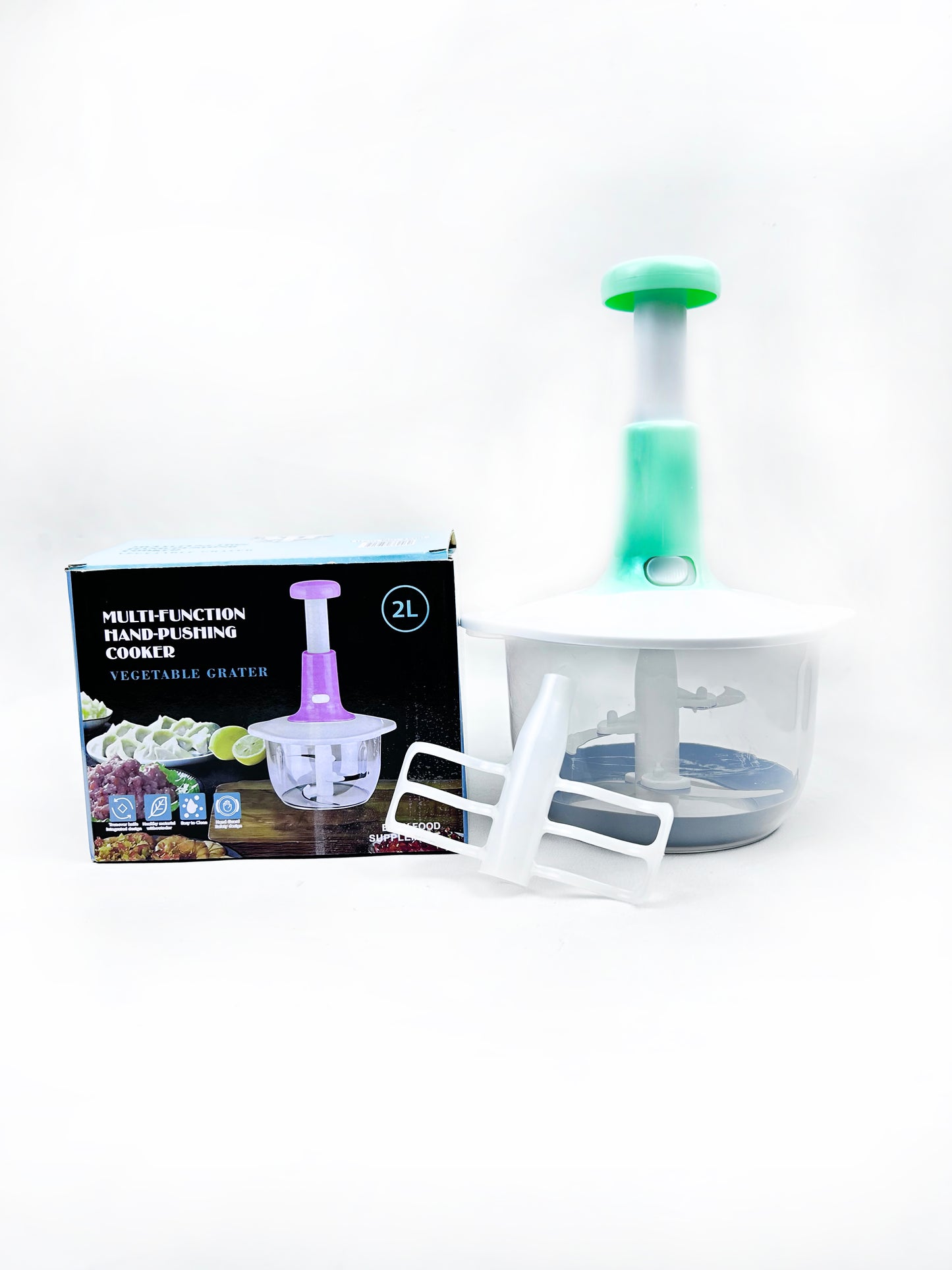 Manual Food Chopper, Express Hand Held Chopper & Cut Fruits, Vegetables