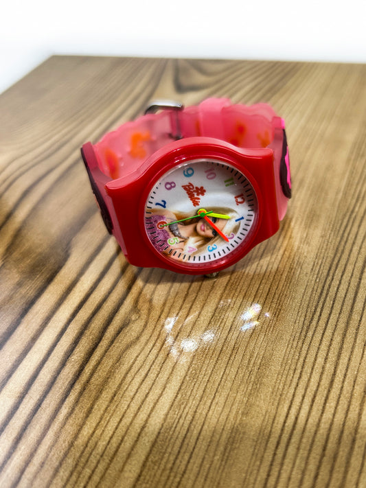 Barbie Red Wrist Watch For Girls KWW43