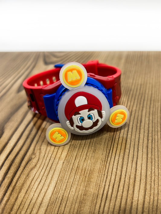 Super Mario Red Wrist Watch For Boys KWW48