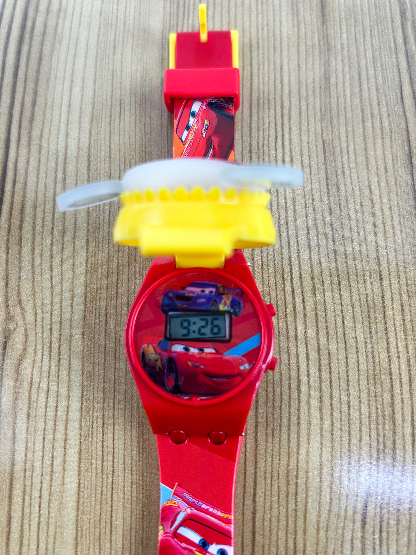 Car Red Wrist Watch For Boys KWW49