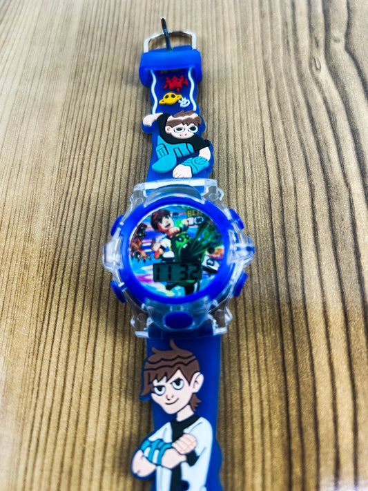 Ben 10 Blue Wrist Watch For Boys KWW54