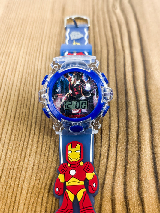 Ironman Blue Wrist Watch For Boys KWW58