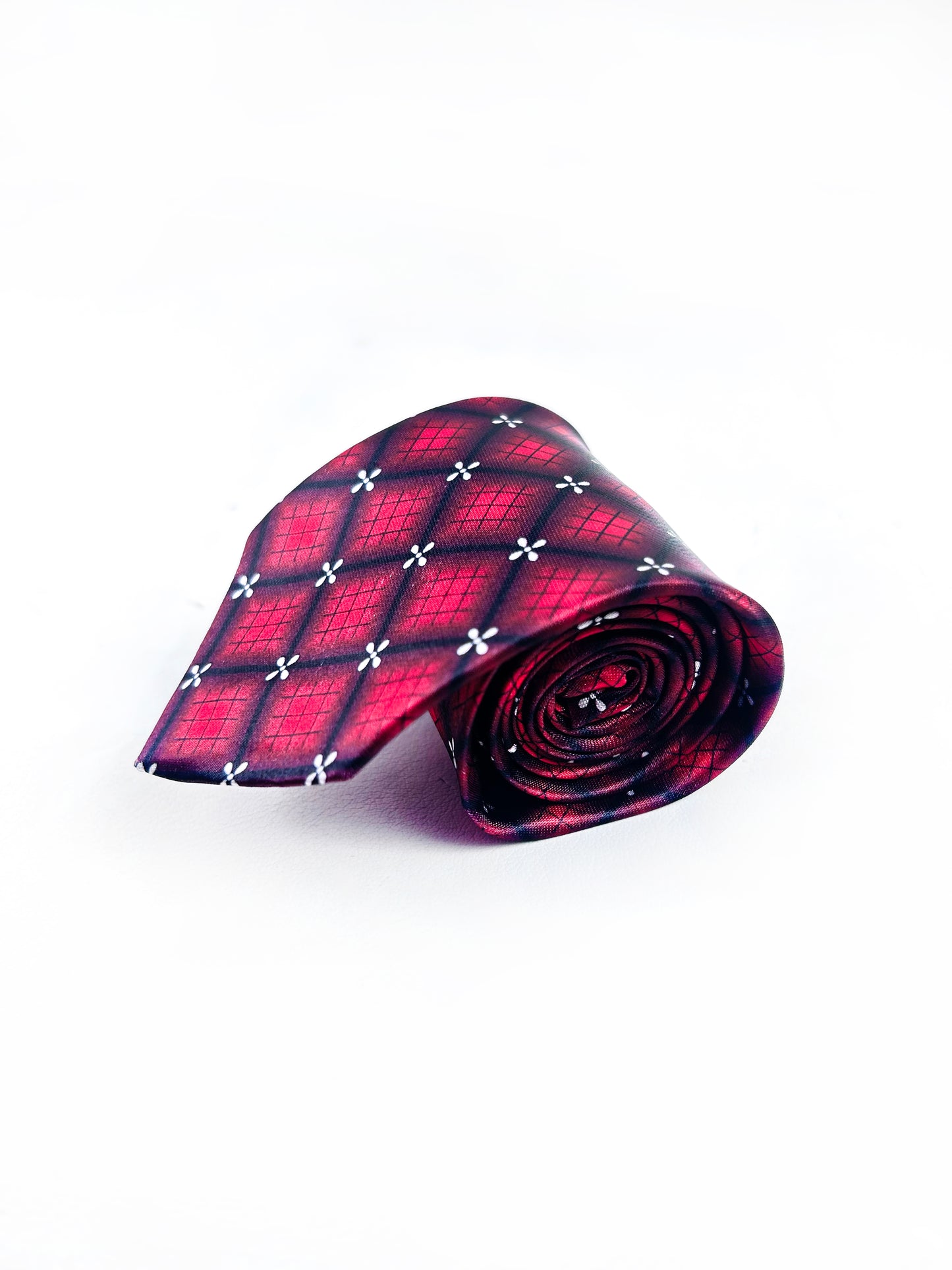 Red Pencil Tie Thin Formal Party Wear For Men MPT11