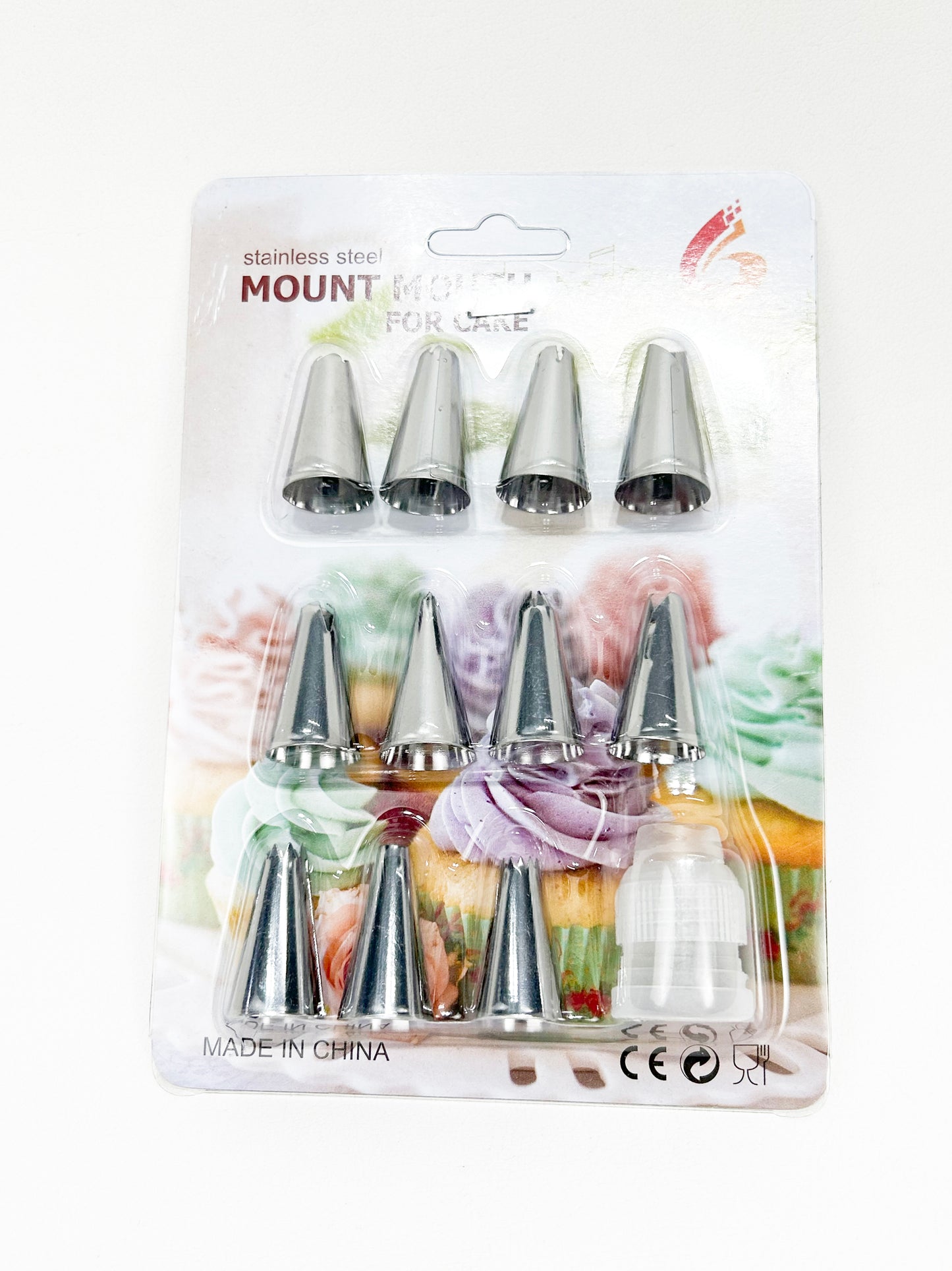 Pack of 12 Cake Decorating Nozzle Set