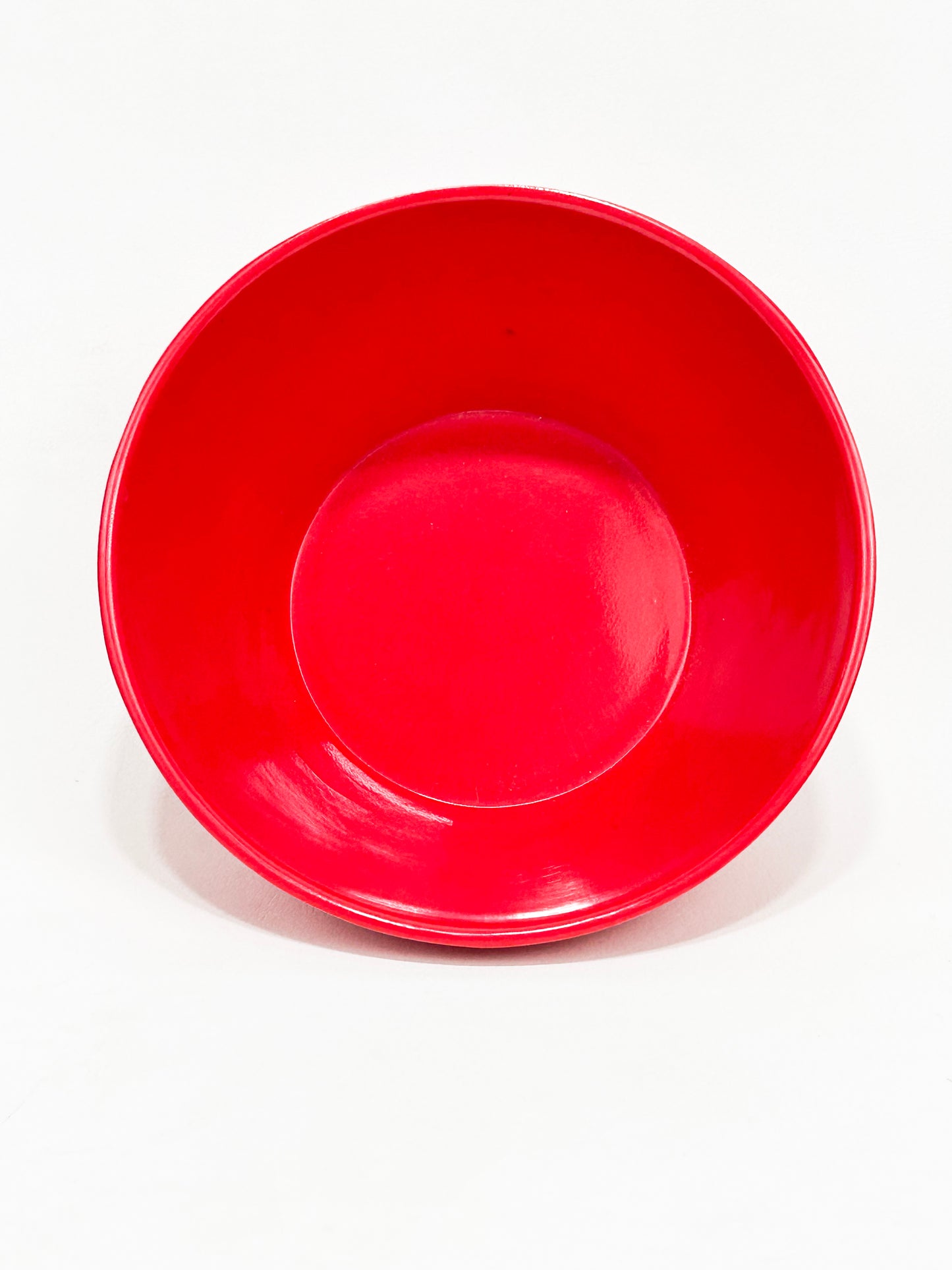 Red Plastic Bowl MB41