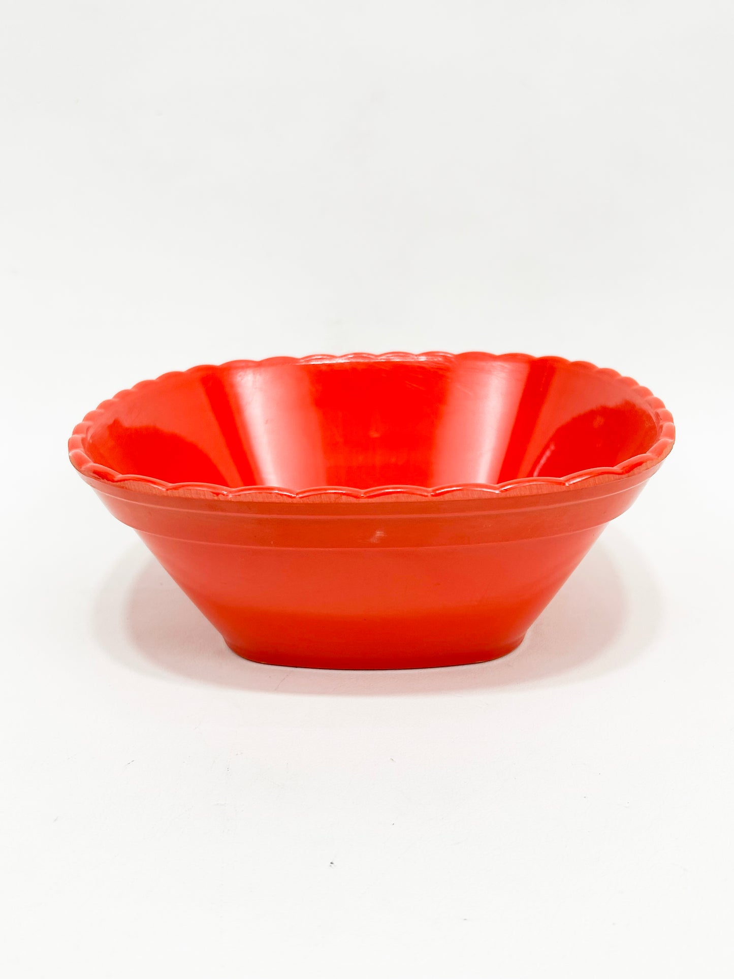 Red Plastic Bowl MB45
