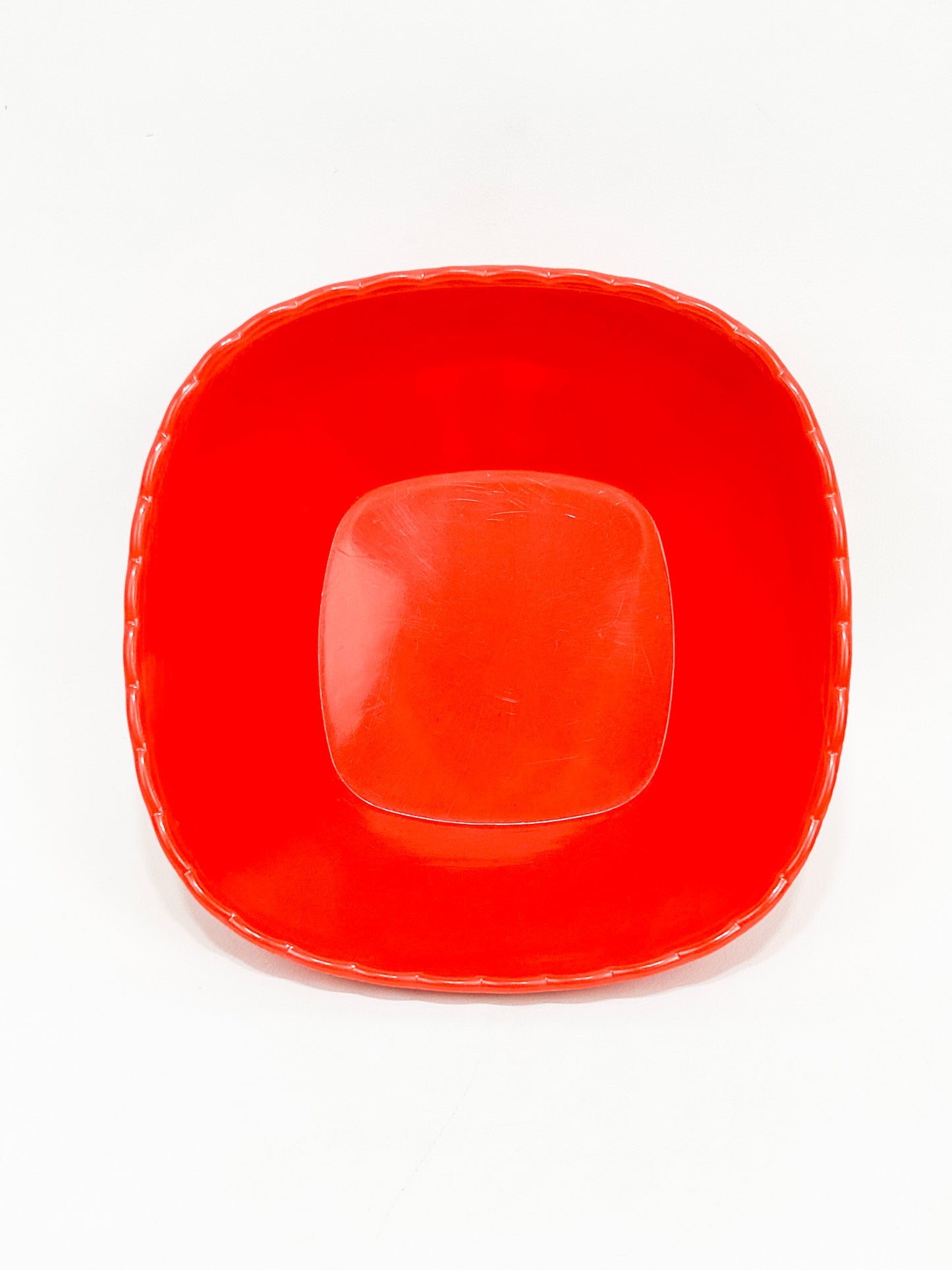 Red Plastic Bowl MB45