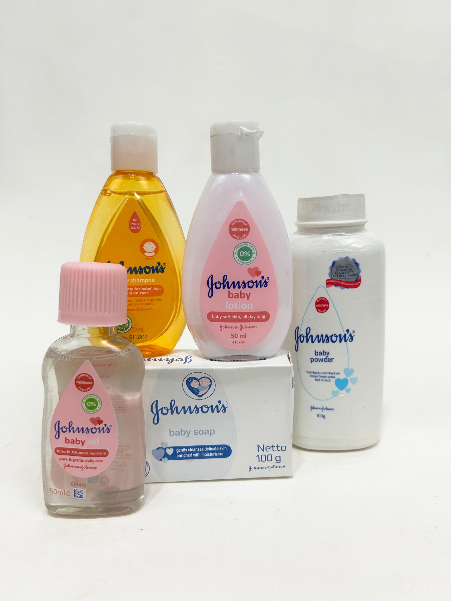 Pack Of 5 Johnson’s Baby Mini Kit Gift Set