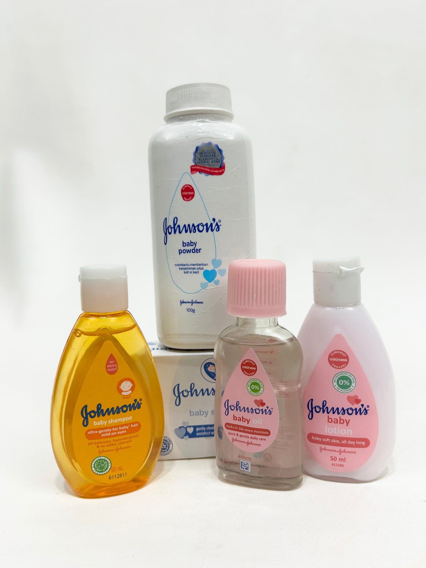 Pack Of 5 Johnson’s Baby Mini Kit Gift Set