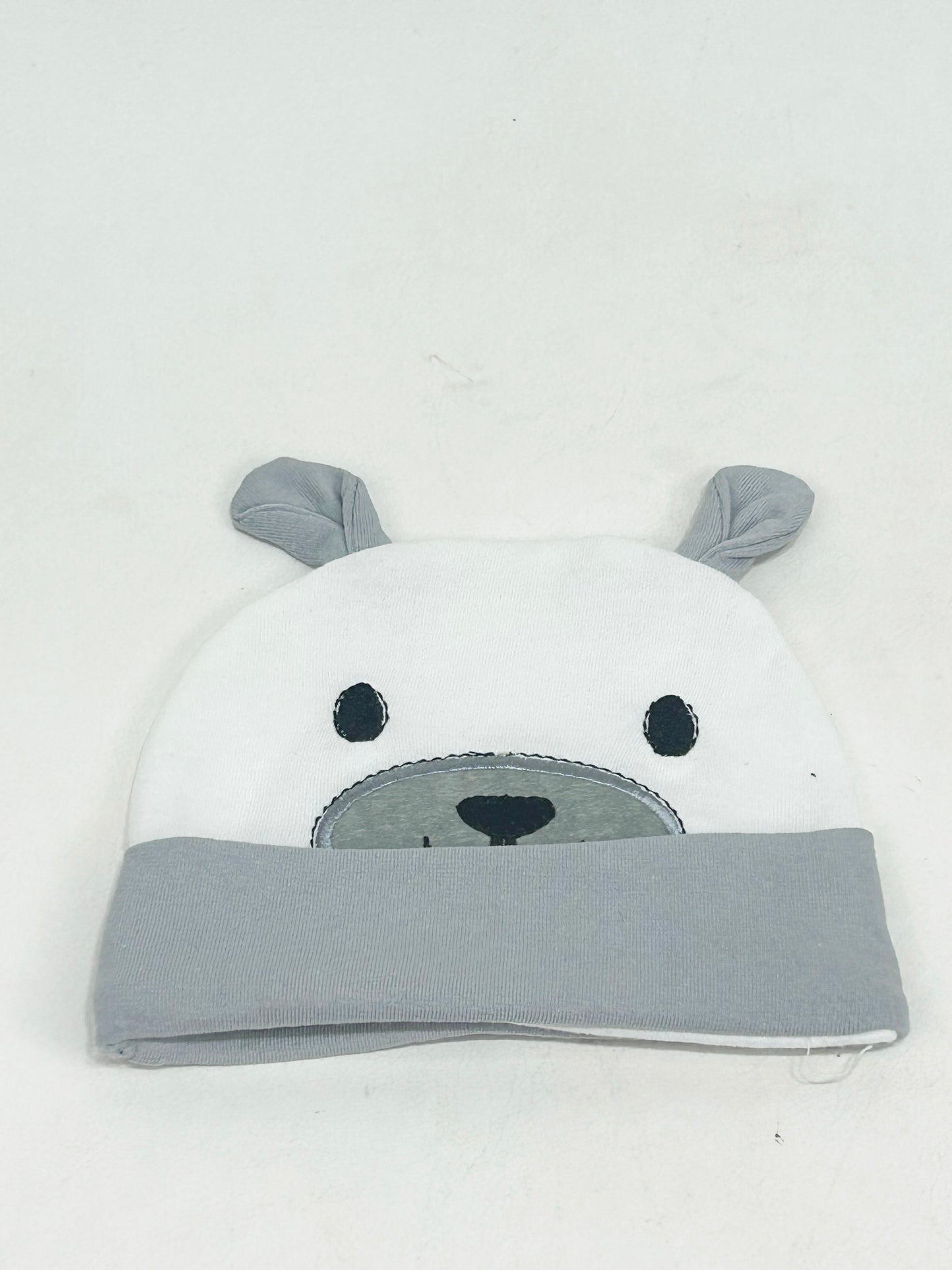 Light Grey Beanie Cap For Newborn NBC05