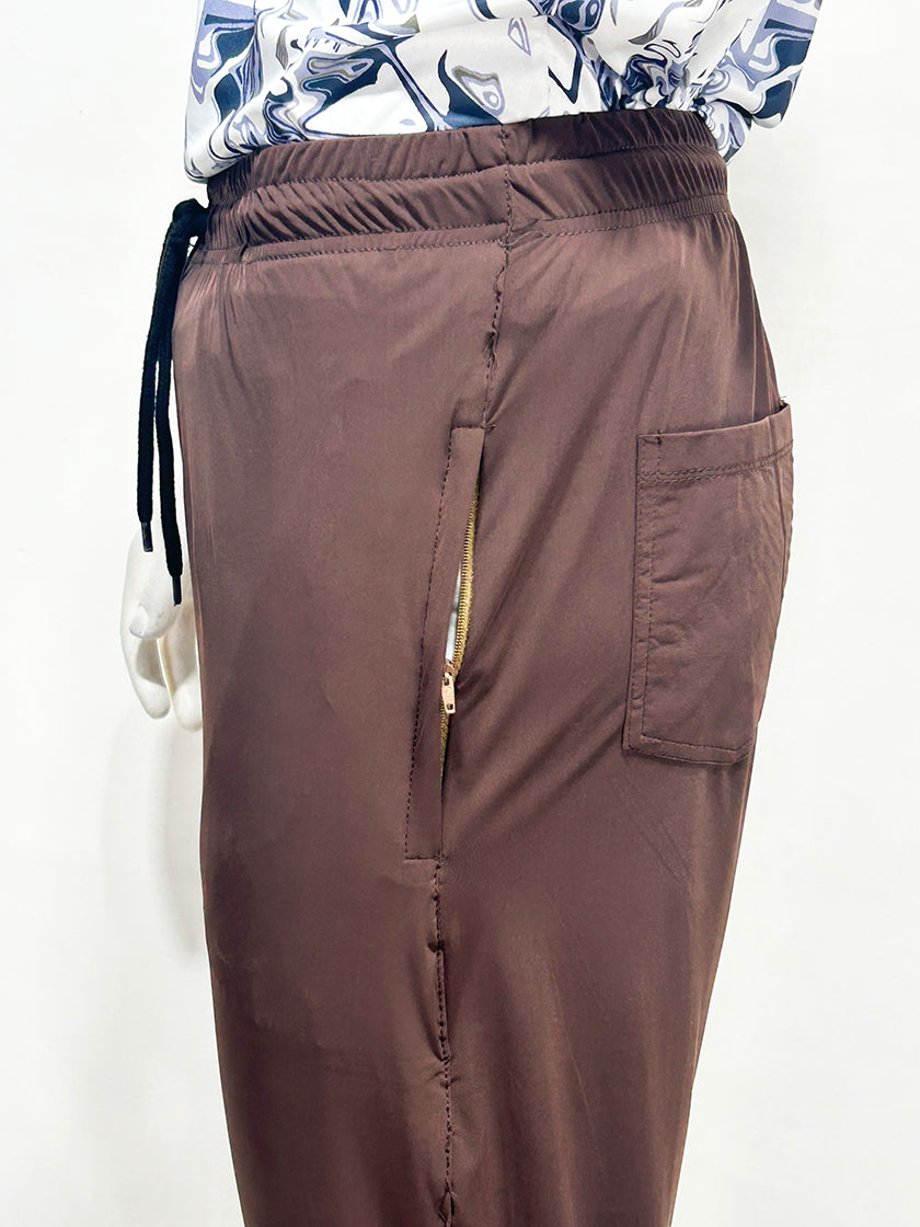 Brown Dri-Fit Trouser For Men HG MT182
