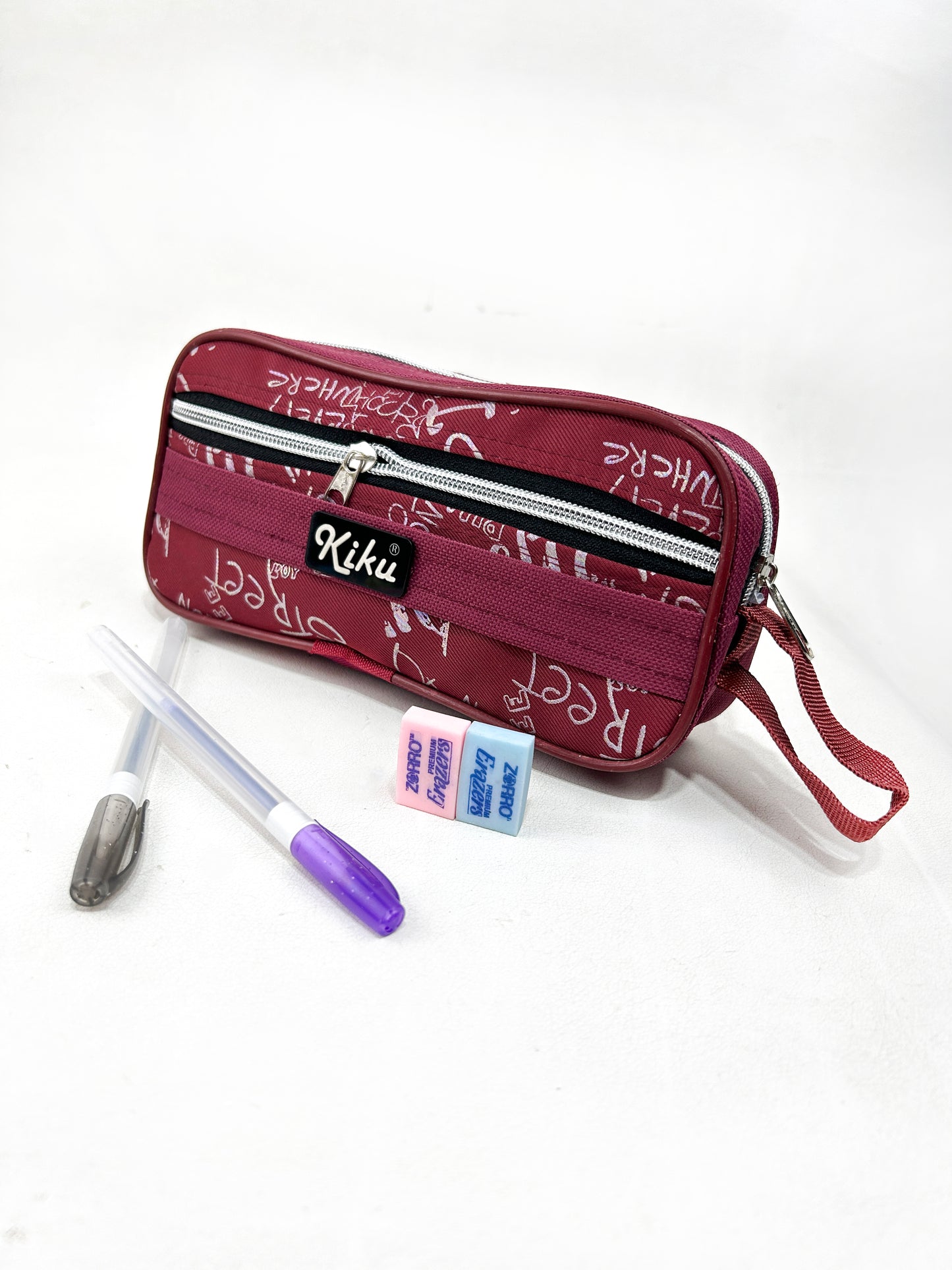 Maroon Pencil Box For Kids PB139