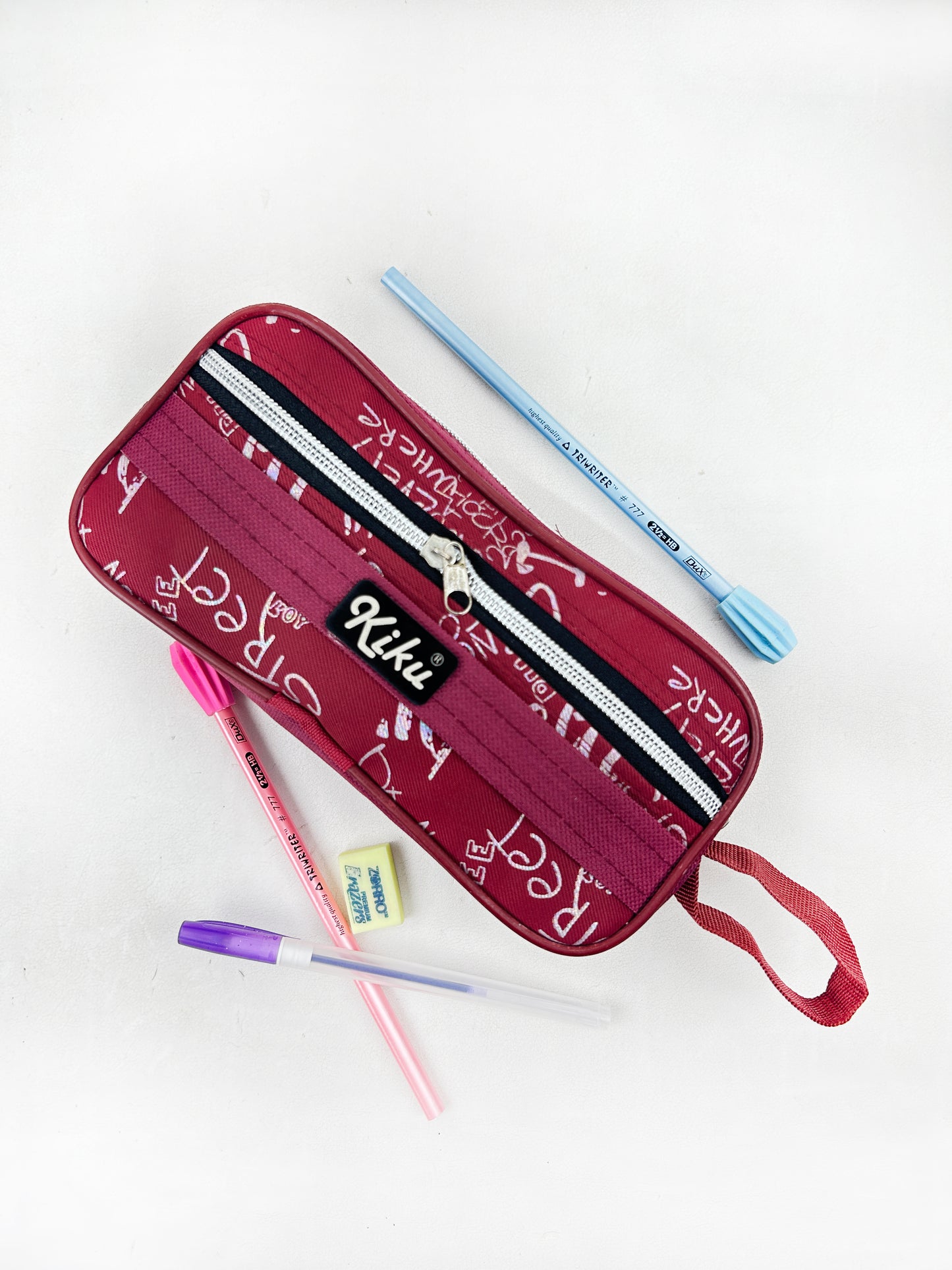 Maroon Pencil Box For Kids PB139