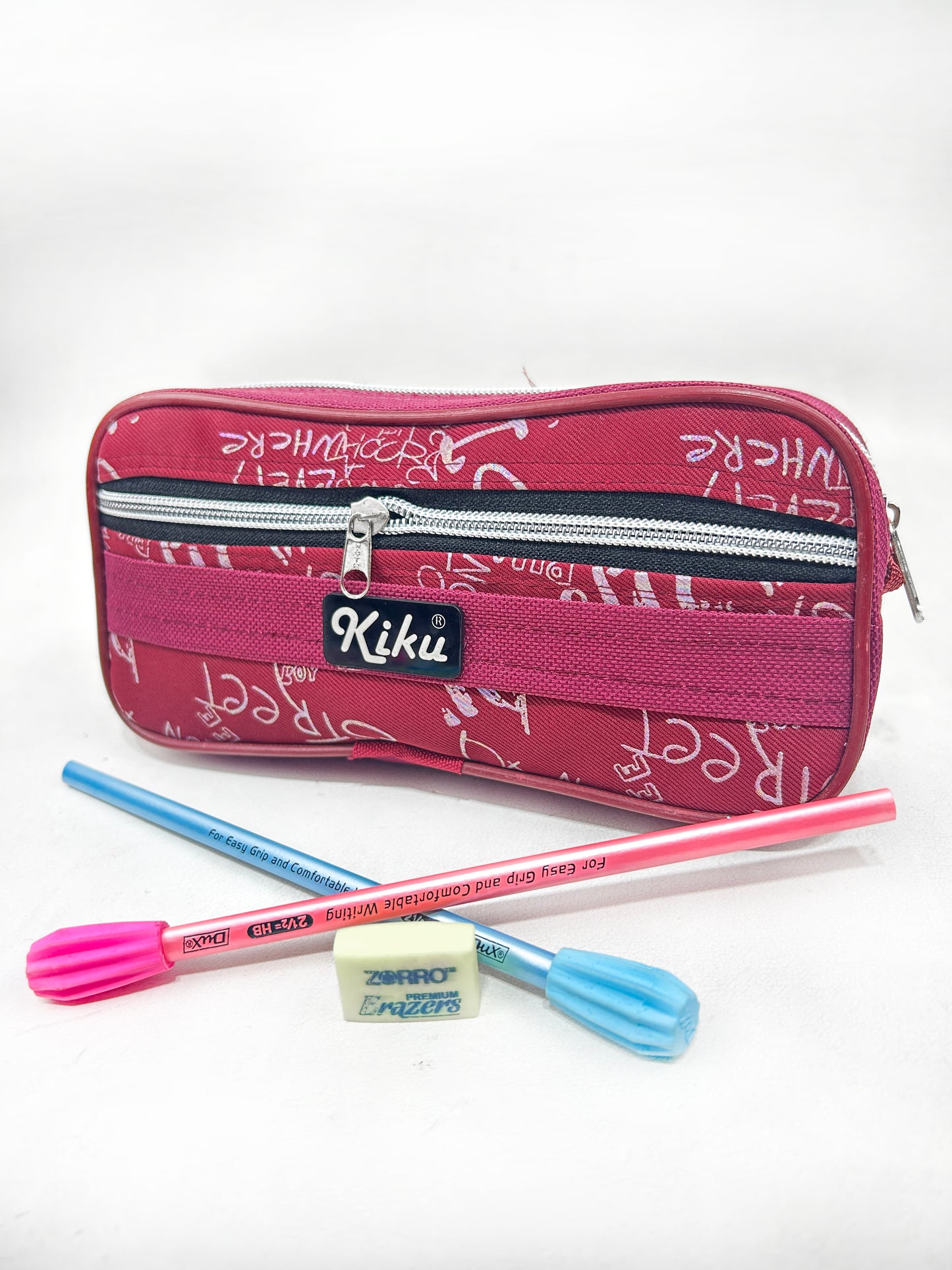 Maroon Pencil Box For Kids PB139