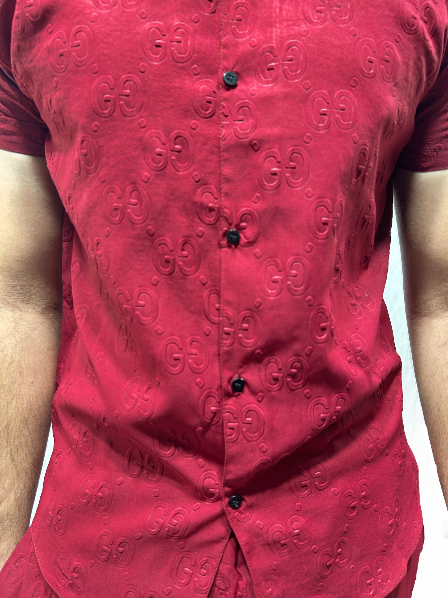 Red Co-Ords Set For Men MTS16