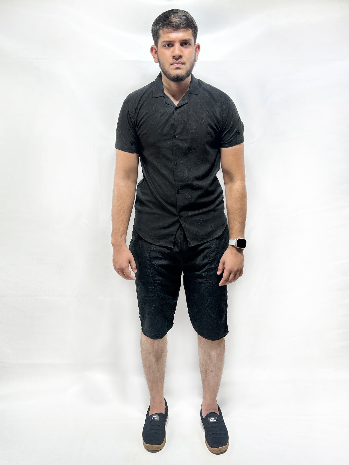 Black Co-Ords Set For Men MTS13