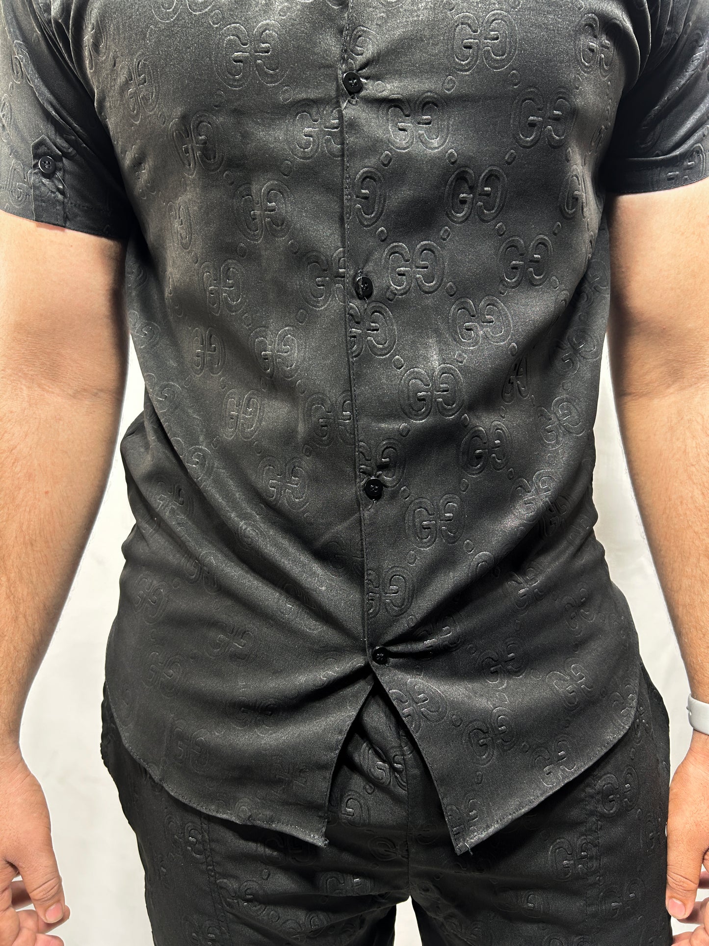 Black Co-Ords Set For Men MTS13