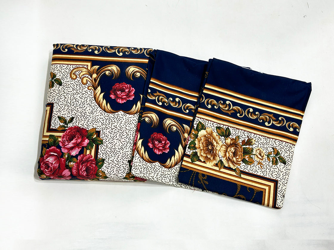 3Pc Double Bed Sheet BS65