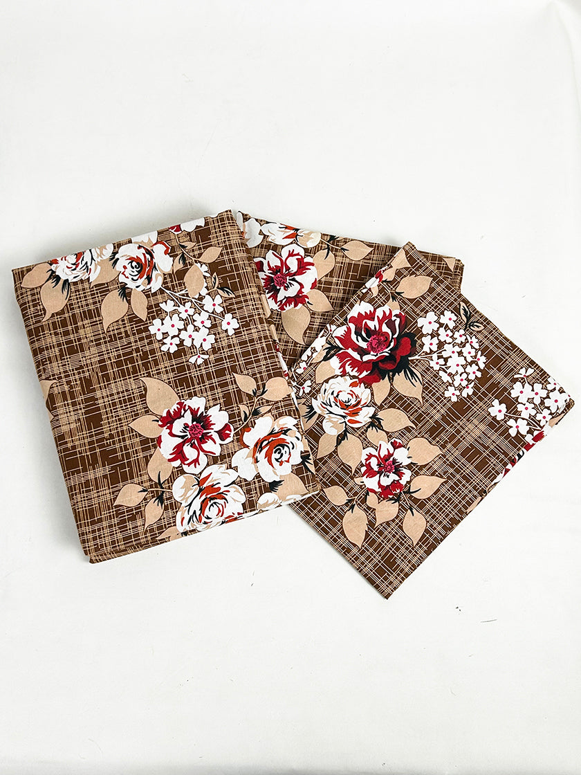 3Pc Double Bed Sheet BS66
