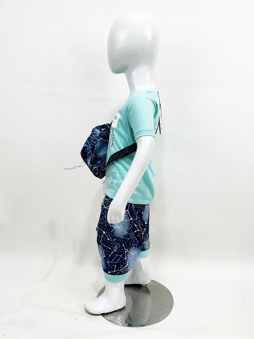 1Yr - 4Yrs Active Ferozi Suit For Kids RZ BS319