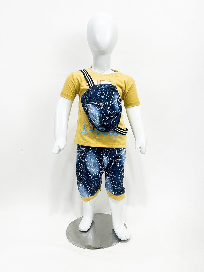 1Yr - 4Yrs B-Vista Yellow Suit For Kids RZ BS322