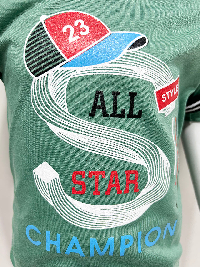 1Yr - 4Yrs Star Green Suit For Kids RZ BS351