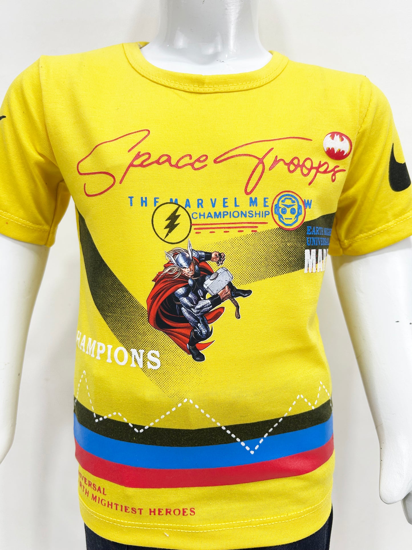 1Yr - 4Yrs Space Yellow Suit For Kids MZ BS344