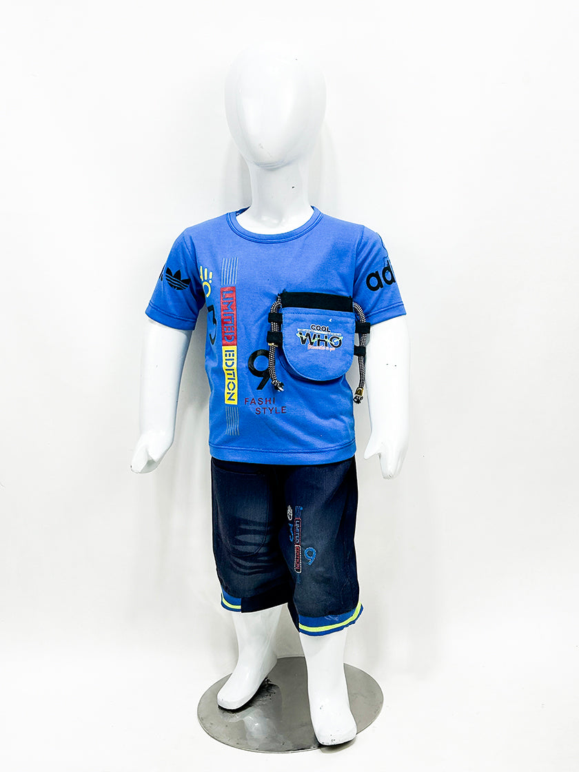 1Yr - 4Yrs Who Blue Suit For Kids MZ BS360