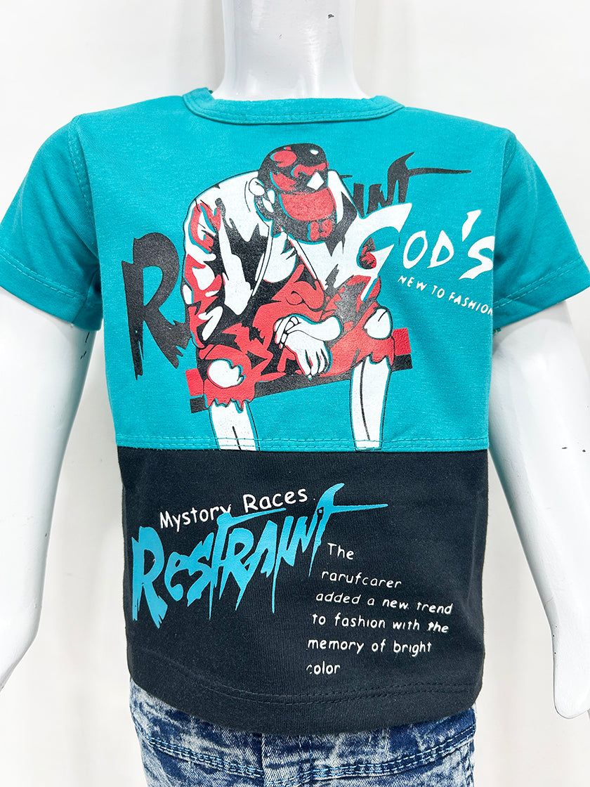 1Yr - 4Yrs Restart Teal Suit For Kids RZ BS341